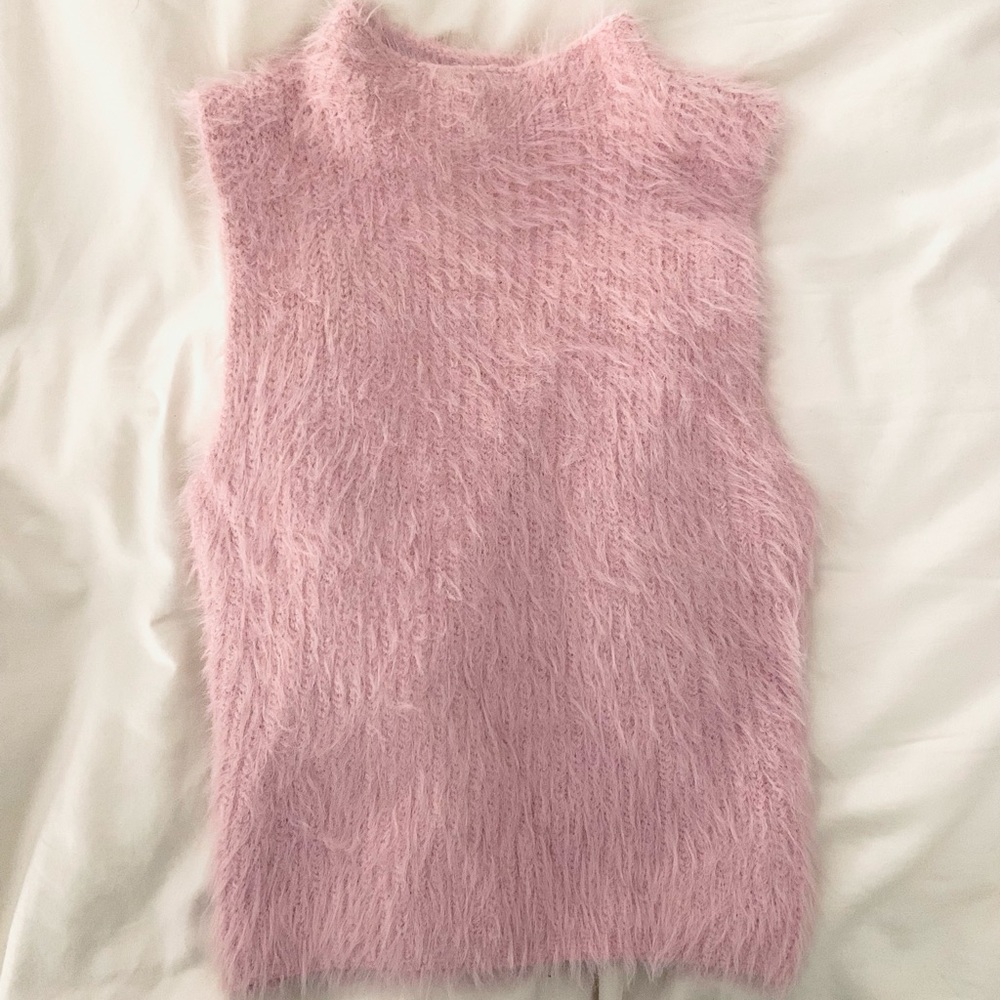 Zara sleeveless sweater top